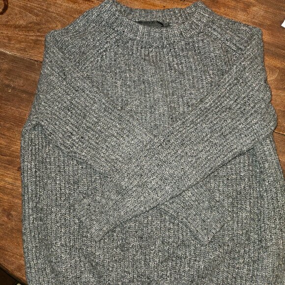 Jenni Kayne oversized cashmere fisherman crew neck pullover sweater - Picture 2 of 7